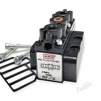 3-Pos, 4-Way, Pilot/Pilot, Subbase, Inlet Port Blocked, Alpha Series Valve 3-Pos, 4-Way, Pilot/Pilot, Subbase, Inlet Port Blocked, Alpha Series Valve