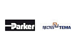 RECTUS TEMA DIV OF PARKER logo on Fluidline Components Manufacturers Page