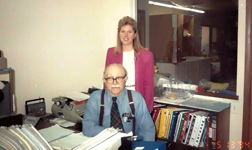 Fluidline Components founder Walter (Walt) Heinrich, mentoring next generation management.