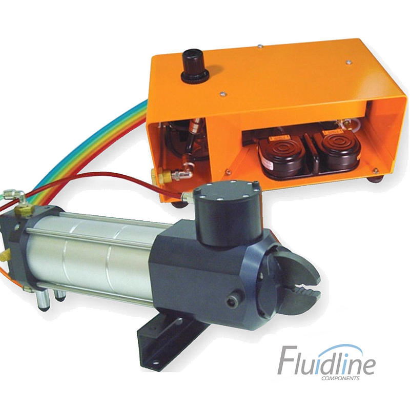 Multi-Power Pneumatic Benchmount Crimper